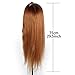 Beautystar 75CM Yaki Synthetic Hair Hairdressing Cosmetology Mannequin Manikin Training Training Head With Clamp Stand and Gifts