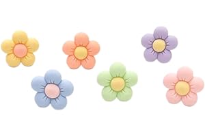 Sahgsa 6 Stück Blumenförmige Auto Lufterfrischer Clips, Auto Lufterfrischer Vent Clip Zubehör Aromatherapie Auto Lufterfrischer Auto Air Vent Dekorationen Auto, Wohnzimmer,