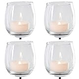 glaskelche deko So wird aus jedem Gesteck und Kranz ein zauberhafter Teelichthalter