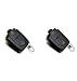 Produktbild Jurmann® 2x VW Volkswagen Schlüssel Fernbedienung CR1620 Gehäuse für Klappschlüssel KS25B VW Bora Caddy III Crafter EOS Golf Plus Golf IV Golf V Jetta III Multivan V New Beetle Passat 3B2 Passat 3B3 Passat Variant 3B5 Passat Variant 3B6 Polo 9A4 Sharan 7M8, 7M9, 7M6 Tiguan Touran Transporter V