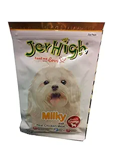 Jerhigh Dog Snacks Milky Stick Chicken Meat 70g Plus Vitamin Calcium