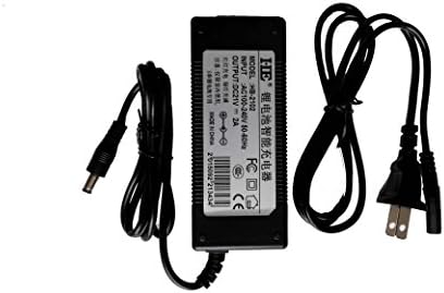 HEBANG 21V 2A Three-stages Lithium Battery Charger 18V 18.5V Battery Charger Electric bicycle charger 14500 14650 17490 18500 18650 26500 Polymer lithium battery Pack Charger DC interface
