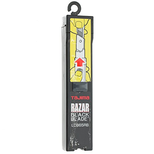 Tajima RAZAR BLACK 25 mm Klingen, Spender und Karte, 1 Stück, TAJ-11548 - 3