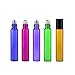 Produktbild HugeDE 10 Stück 10ml Leer Bunt Glasflaschen Ätherisches Öl Flaschen mit Rollenkugel