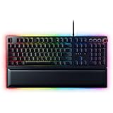 Razer RZ03-01870300-R3W1 Huntsman Elite, Gaming Keyboard, Multi Media Keys, Opto-Mechanical Switches, UK-Layout, RGB Chroma