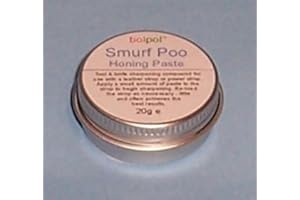 ENDLESS GREEN GROUP LTD Smurf Poo - to Clean Polish & Sharpen bushcraft & Survival Knives - bolpol Soft Blue honing Paste - 15g Small tin