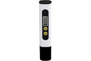 Joyan Testeur d'eau et de TDS - Testeur de Qualité d'eau Professionnel pour l'eau Potable, la Piscine, l'Aquarium et Le Laboratoire - Plage de Mesure 0-9990 PPM