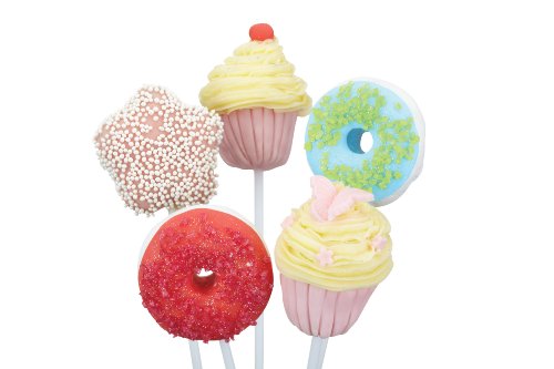 Sweetly Does It Formen für Cake-Pops (Stern, Donut, Cupcake), 3-teilig - 3