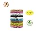 Produktbild VAVADEN Mückenschutz Armband (10 Stück) Mosqito Mückenarmband Leder Insektenschutz Natürlicher und DEET freier Schutz gegen Mücken Outdoor Indoor Mosquito Für Kinder Erwachsene geeignet