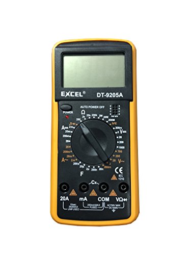 Preisvergleich Produktbild Professionelle multimetro Digital, Voltimetro Amperimetro, Widerstand, Kontinuität, Kondensatoren, Transistoren
