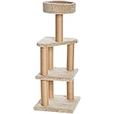 AmazonBasics Spielstation und Kratzbaum für Katzen - Large