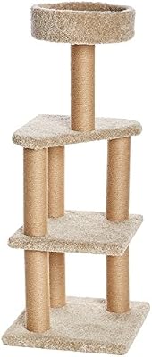 AmazonBasics Arbre à chat avec griffoirs, Grand
