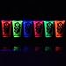UV Glow Neon Face and Body Paint 50ml - Set of 6 Tubes - Fluorescent