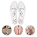 Produktbild WINTHAI Magnetische Einlegesohlen, Euphoric Feet,1 Para Cotton Fußpflege mit 18 Magneten Magnetfeldtherapie Akupressur Massage Schuheinlagen Pads Memory Foam Fußpflege Kissen für Weiß 6-14 Size