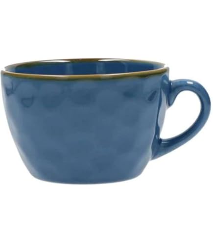 Set di tazze da cappuccino, 6 x 140 ml, servizio da caffè in gres porcellanato, set