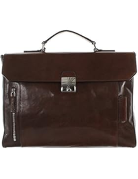 The Bridge Passpartout Aktentasche dunkelbraun 40cm
