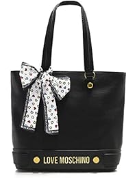 Moschino Love Moschino Mujeres bufanda corbata logo bolsa Negro