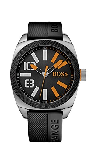BOSS Orange Herren-Armbanduhr XL London  XXL Analog Quarz Silikon 1513110 BOSS Orange Herren-Armbanduhr XL London  XXL Analog Quarz Silikon 1513110