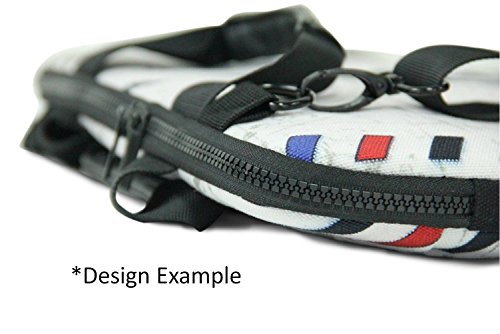 MySleeveDesign Canvas Laptoptasche Notebooktasche Umhängetasche 15″ – Tasche für Laptop & Notebook der Größe 17 – 17,3 Zoll – mit VERSCH. DESIGNS – Frog – 17 - 3