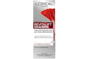 L’ORÉAL PARIS L'Oréal Paris - Revitalift - Cicacrème - Soin Yeux Réparateur - Anti-Rides & Réparation - Anti-Âge - 15 mL