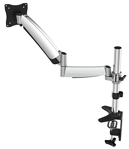 Ricoo Tischhalterung Monitor TS3011 mit Gasdruckfedergelenk Monitorhalterung Schwenkbar Neigbar max. VESA 100×100 - 3