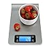 Produktbild Mengger Digitale Küchenwaage,Briefwaage,Digitalwaage Professionelle Waage,Electronische Waage,Küchenwaage, Edelstahl Tara-Funktion Auto-Off Waage Zum Kochen Genauigkeit Großem LCD-Display Küchenwaage
