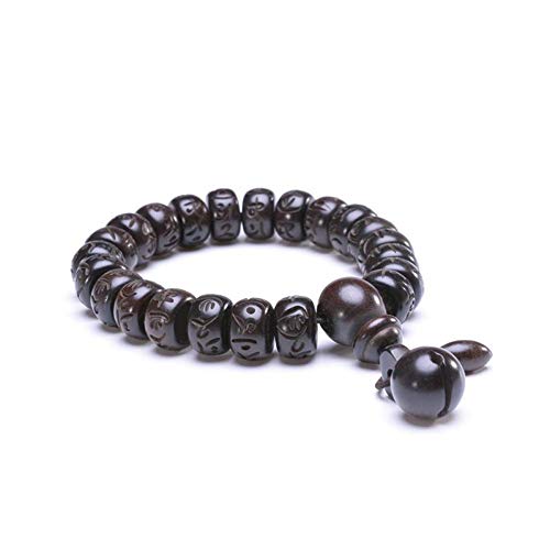Preisvergleich Produktbild MHOOOA Tibetisch Buddhistische Mala Buddha Armband Natürliche Holzperlen Armband Meditation Yoga Gebet Armbänder Für Männer Frauen Schmuck Geschenk