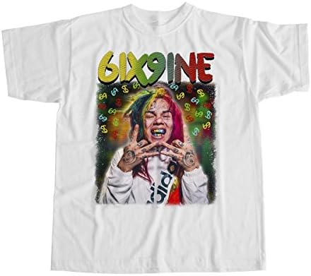 Future Icons Tekashi 6ix9ine T Shirt (L)