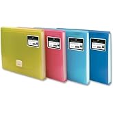 Faber-Castell Bellows File Neon Colors, Dark Blue