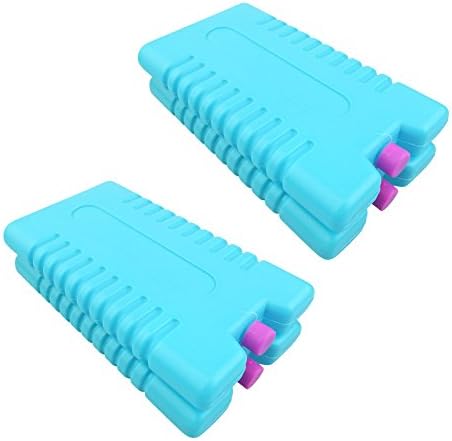 Pack of 2/4 Reusable Freezer Blocks - 4 Colors (Blue, Packs of 4)