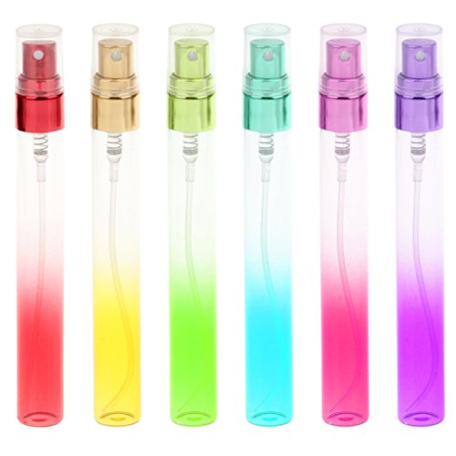 10ml Mini Leere Reise Tragbaren Glas Sprühflasche Duftstoff Zerstäuber Sprühflasche Flasche – Grün - 6