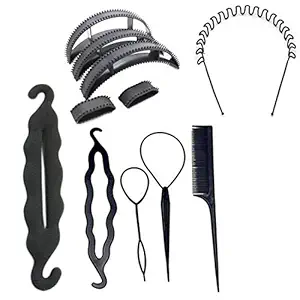 Pack of 11 Items Hair Accessories Set for Wemen and Girls