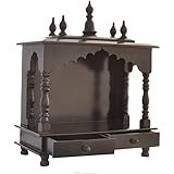 Jodhpur Handicrafts Home Temple / Wooden Temple/ Pooja Mandir / Pooja Temple With Led Bulb