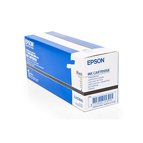 Original Tinte passend für Epson TM-J 9000 Epson SJIC8 , SJIC8K C33S020407 - Premium Drucker-Patrone - Schwarz