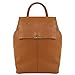 Produktbild 98141706 - TL Bag - Lederrucksack für Damen aus weichem Leder, Cognac