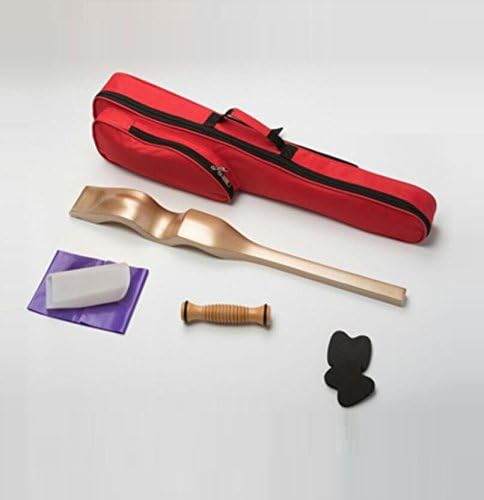 ZHFC Ballet Foot Stretcher Dance Feet Arch Enhancer with Massage for Ballet, Dance, Ballet Equipment wood foot device Turn Board（7pcs/sets）,Gold