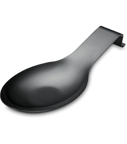 Let's Cook Poggiamestolo In Ceramica Spoonie Rest | Resistente Al Calore | Adatto A Microonde E Lavastoviglie | Regalo Per Chef