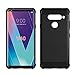 Produktbild Vicstar LG V40 ThinQ Hülle, LG V40 ThinQ Case Schlagfesten Stoßstangen Carbon Silikon TPU Handyhülle Ultra Slim Schutzhülle für LG V40 ThinQ