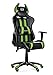 Produktbild Diablo X-One Horn Gaming Stuhl Bürostuhl Wippfunktion verstellbare Armlehnen Lendenkissen Kunstleder Farbwahl (schwarz/grün)