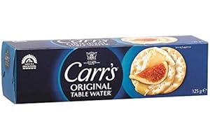 CARR’S Carr's Table Water Crackers, 125 g (Pack of 1)