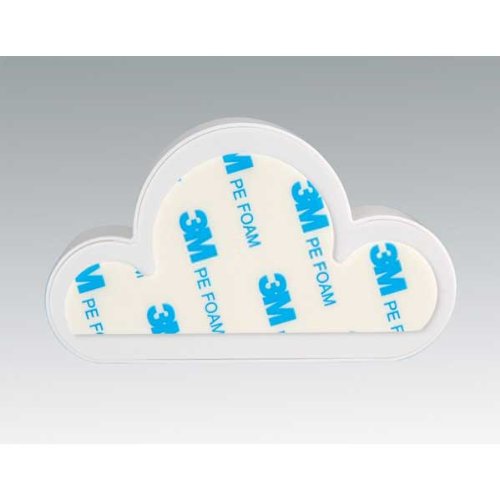 BestOfferBuy Neuheit Wolke Form Magnet Schlüssel Halterung Weiß - 5