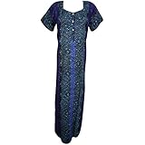 Indiatrendzs Women Nightwear Cotton Printed Nighty (Chest 42)
