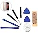 Price comparison product image OriGlam 9 in 1 Professional Opening Pry Tool Repair Kit, Cell Phone Repair Tool Precision Screwdriver Set for iPhone X/8/Plus, 7/7Plus, 6P/6S/6, 5S/5/SE, iPod, iTouch