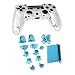 Produktbild Sharplace Metall Vollständige Gehäuse Schale Fall für PS4 Controller - Blau, One Size
