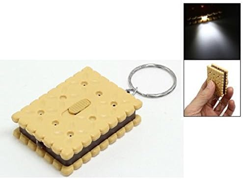 Biscuit Key Chain Hanging Keyring Pendant Cookie Chocolate Oreo Mini Funny Gift Party Bag Filler Novelty