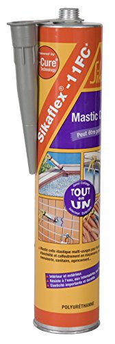 Sikaflex 11 FC+ - Mastic-colle multi-usages et multi-supports - 300ml - gris béton