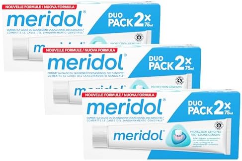 meridol Dentifricio Protezione Gengive, 2 Confezioni da 75 ml (Confezione da 3)