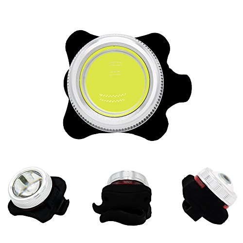 LED Fahrradbeleuchtung Set , USB Wiederaufladbare LED Fahrradlampe Radfahren Nacht Warnung Rücklicht LED Fahrradlampe Frontlicht und Rücklicht COB Dimmbar Frontlicht und Rotes Blaues Bicycle Rücklicht 2 USB-Kabel, 450lm, Wasserdicht IPX4 - 2