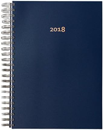 2025 The BIG One – BLUE- Daily Planner & Desk Calendar | Spiral-Bound A4 Page-a-Day Diary | 400 Pages | Made in Germany | edition cumulus©