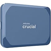 Crucial X10 2TB SSD Externo Portátil, hasta 2100MB/s, USB-C 3.2 Gen2, Clasificación IP65 de resistencia al agua y al polvo, D